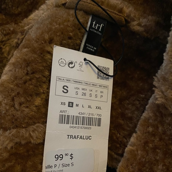 BNWT Zara Coat size S - Picture 5 of 5